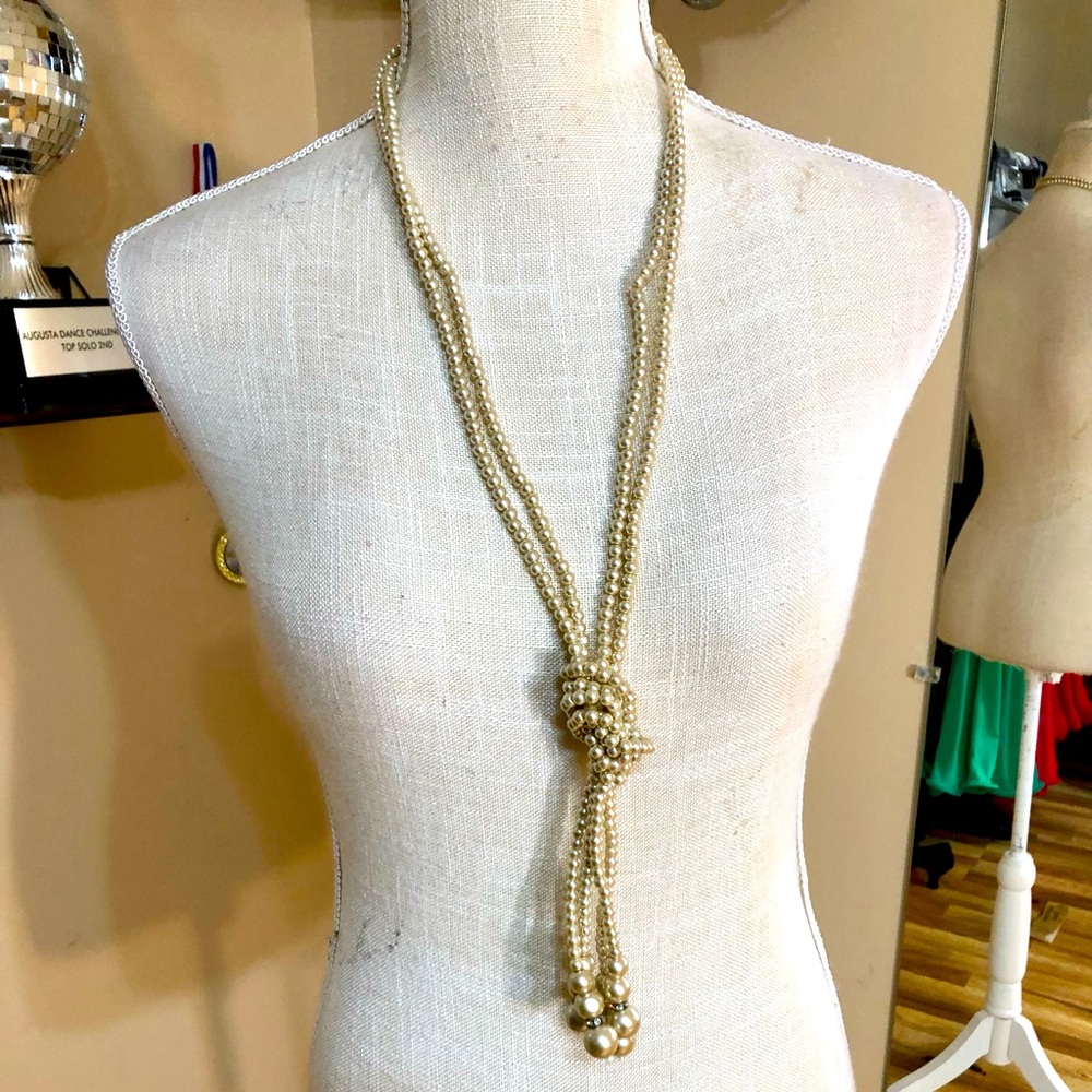 Pearl Knot Necklace